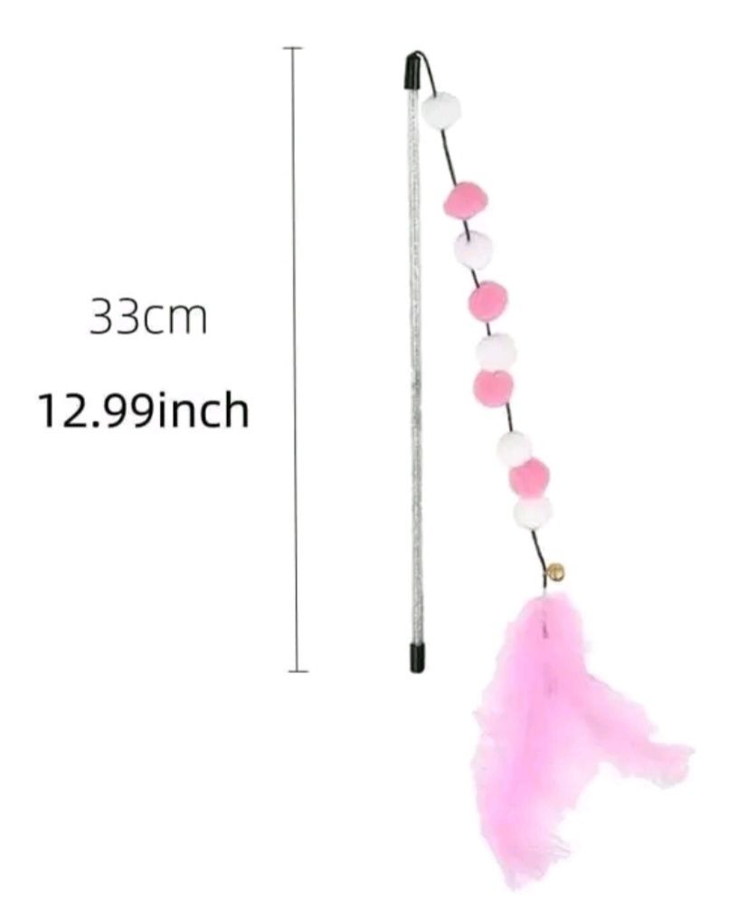 Conjunto 3 Brinquedos Interativos P/ Gato -Novo
Inclui 3 varinhas sup