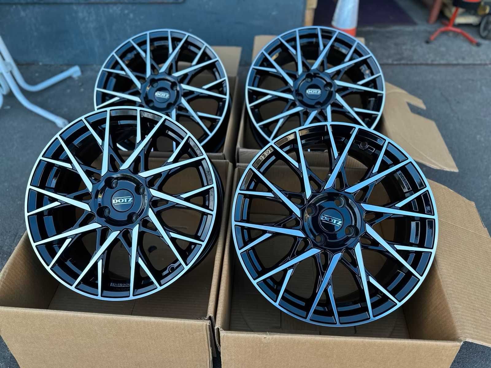 [1041] 4x 18 Cali 4x108 NOWE Felgi aluminiowe Ford Fiesta Fusion Focus