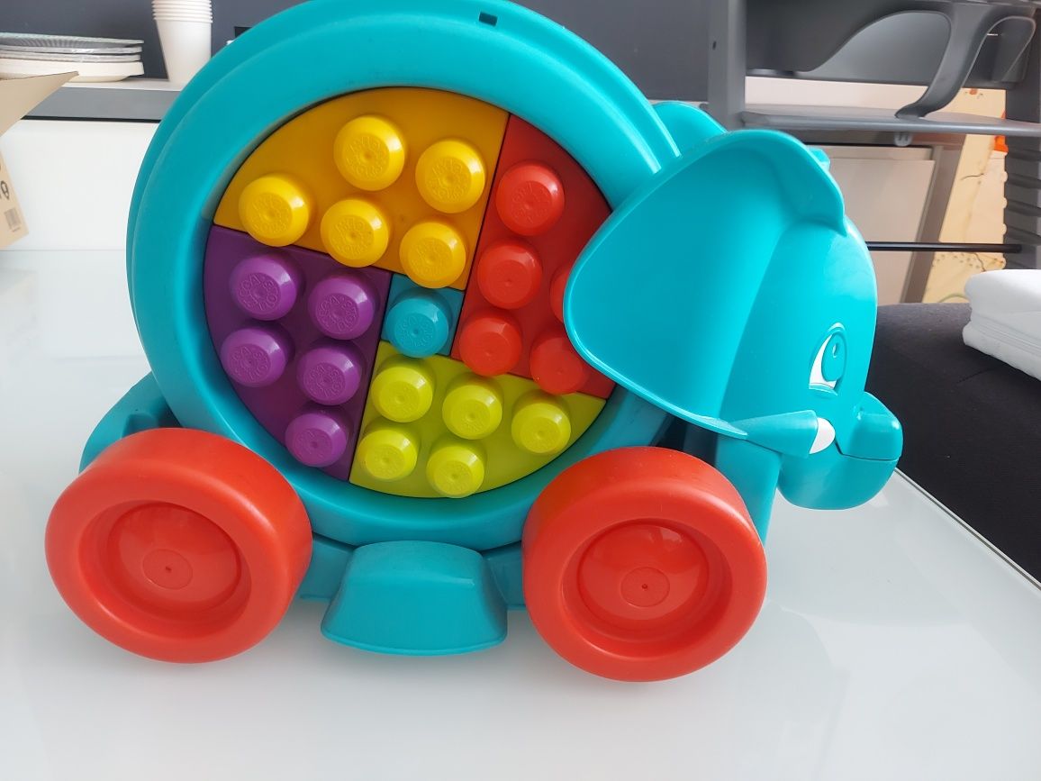 Słoń spacerowy Mega Bloks Klocki Pełny komplet Fisher Price