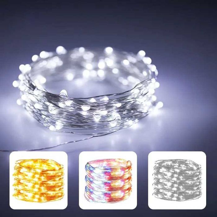 Гірлянда світлодіодна Plutus-Quinn 20м 200LED 8 режимів крапля роси