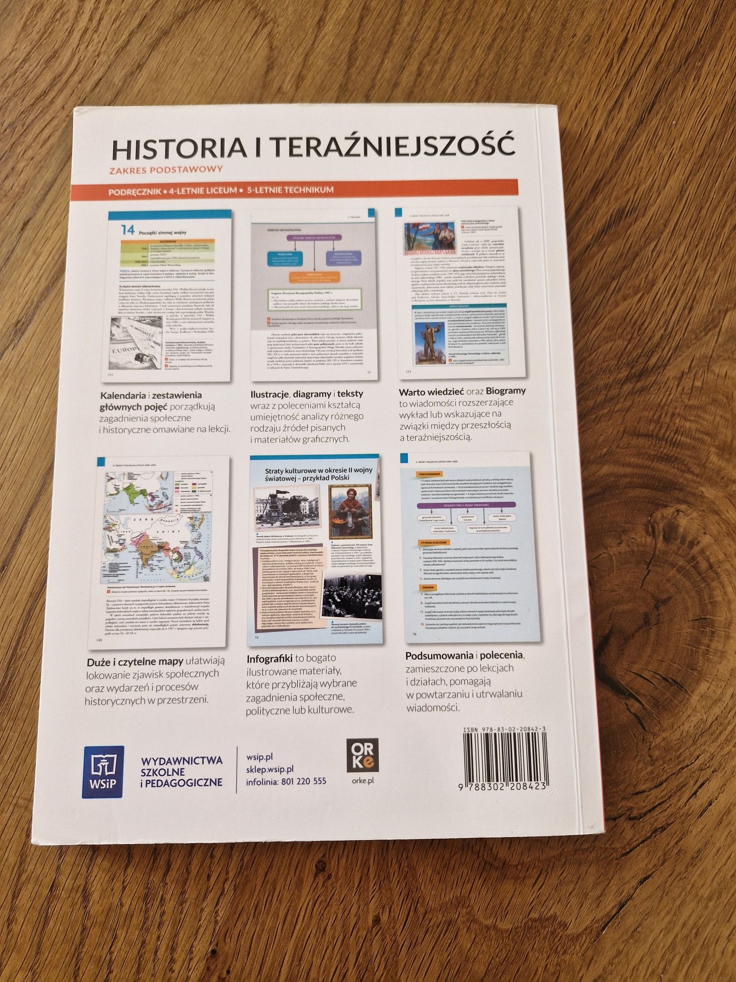 Podręcznik do przedmiotu historia i teraźniejszość WSiP klasa 1