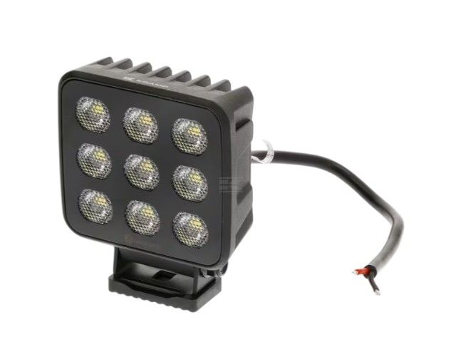 Lampa robocza LED, kwadratowa 90W 6800lm 12/24V Black Series Kramp