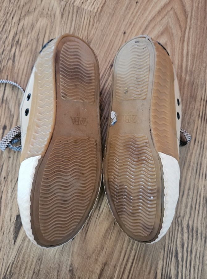 Trampki zara w dobrym stanie