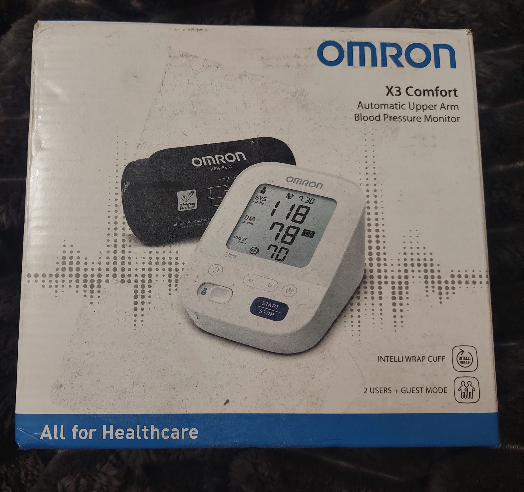 Тонометр Omron x3 comfort