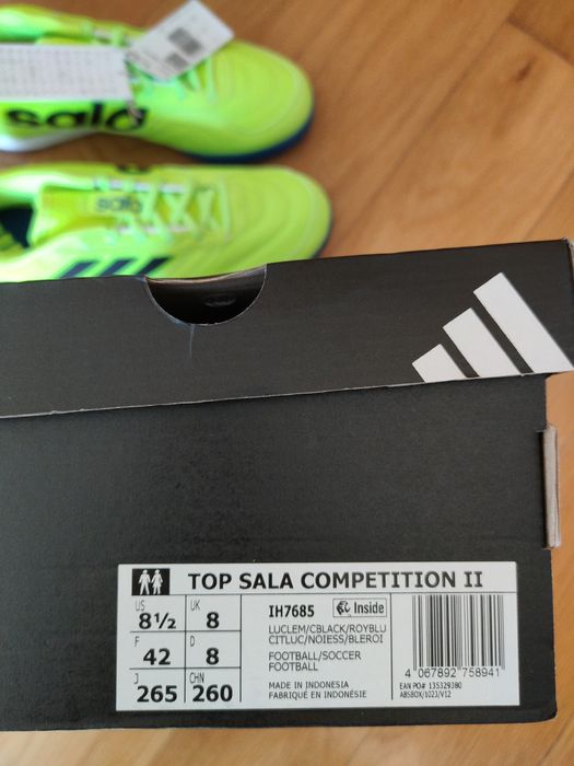 Chuteiras futsal adulto original adidas Top Sala Competition futebol