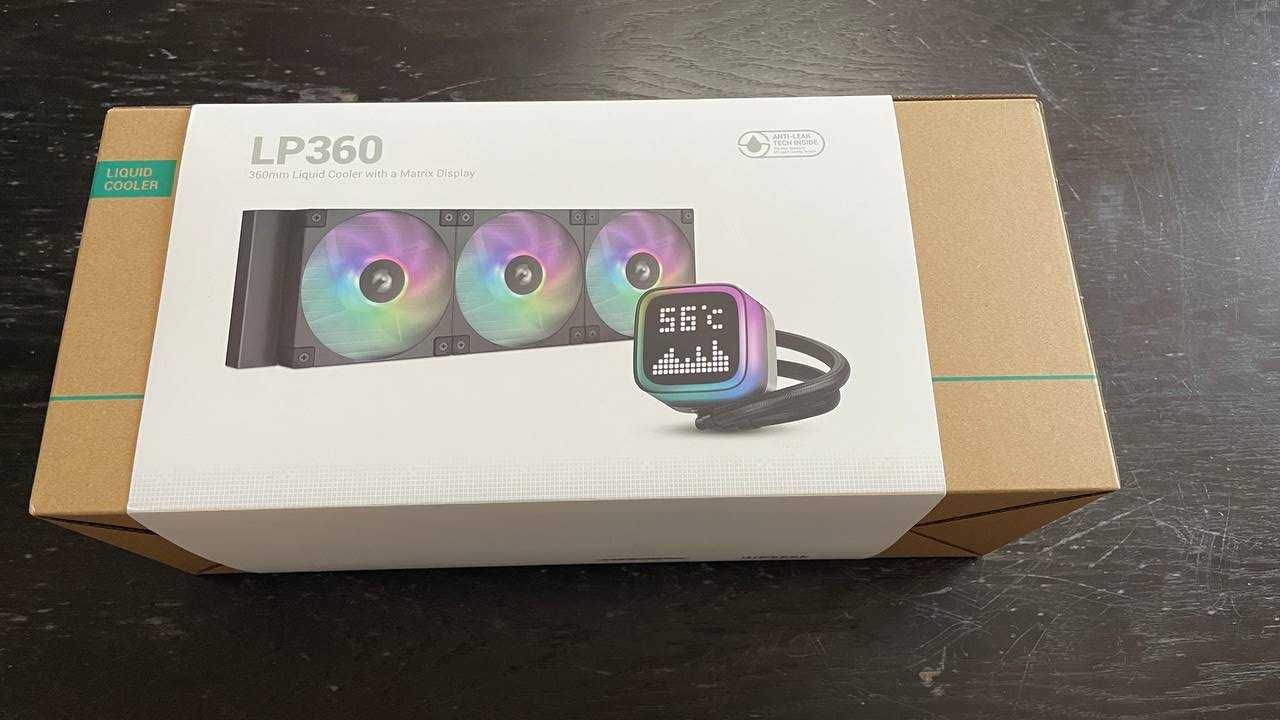Система водяного охолодження DeepCool LP360 ARGB Black