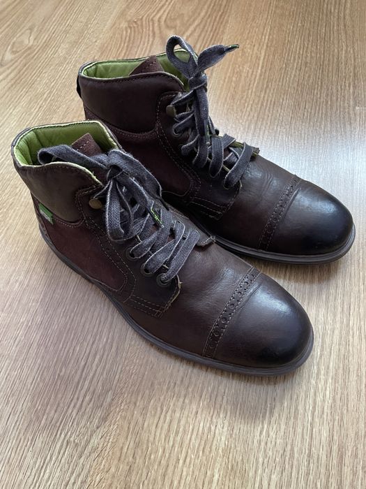 Черевики із натуральноі шкіри Італія snipe 42 розмір 27,5 см устілка