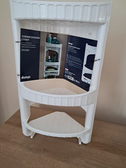 Półka do kabiny narożna