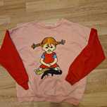 bluza hm 122 128 pippi Langstrumpf pończoszanka + bluza z misiem 134