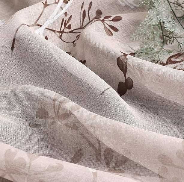 NOWA Roleta rzymska woal len 120x140cm