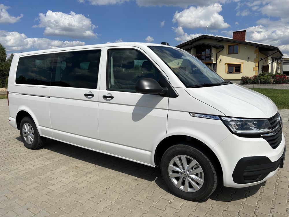 Wynajem VW Caravelle T6.1   9 osobowa LONG