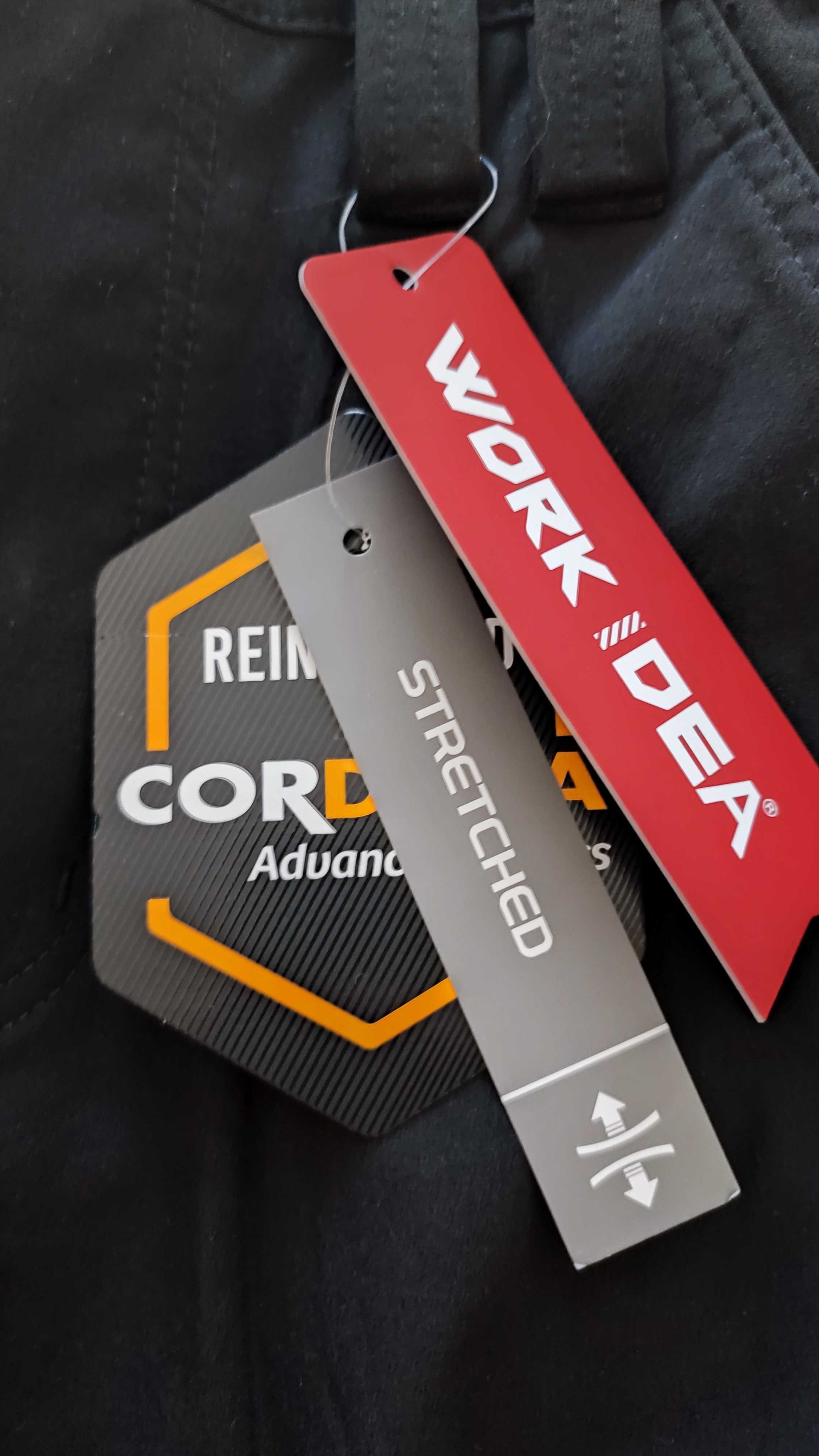 WORK IDEA męskie spodnie robocze ze stretchem Cordura rozm S