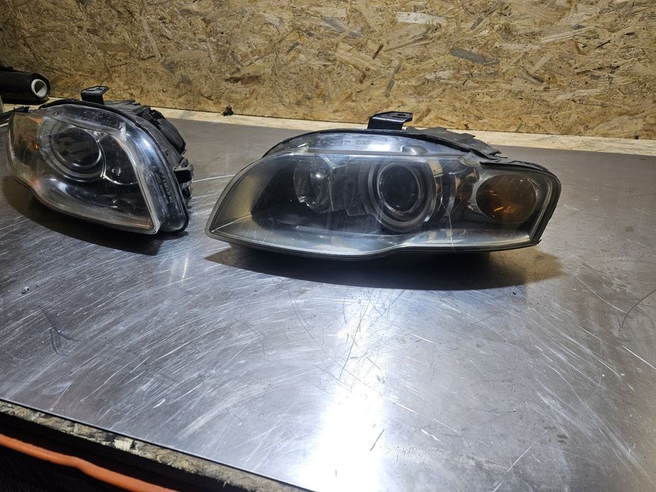 Lampa prawa lewa Xenon Audi A4 B7 światło lampy reflektory A4 B6 xenon