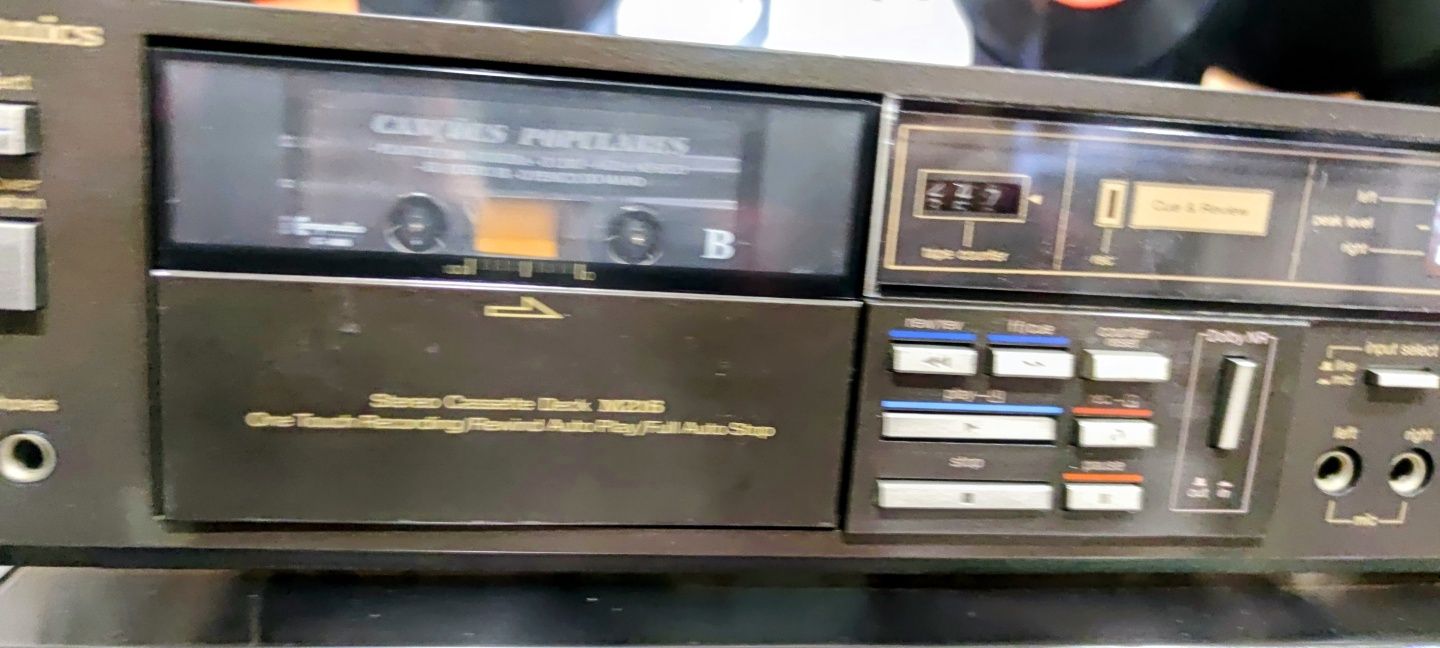 TECHNICS RS-M216 - Leitor / Gravador deck cassettes