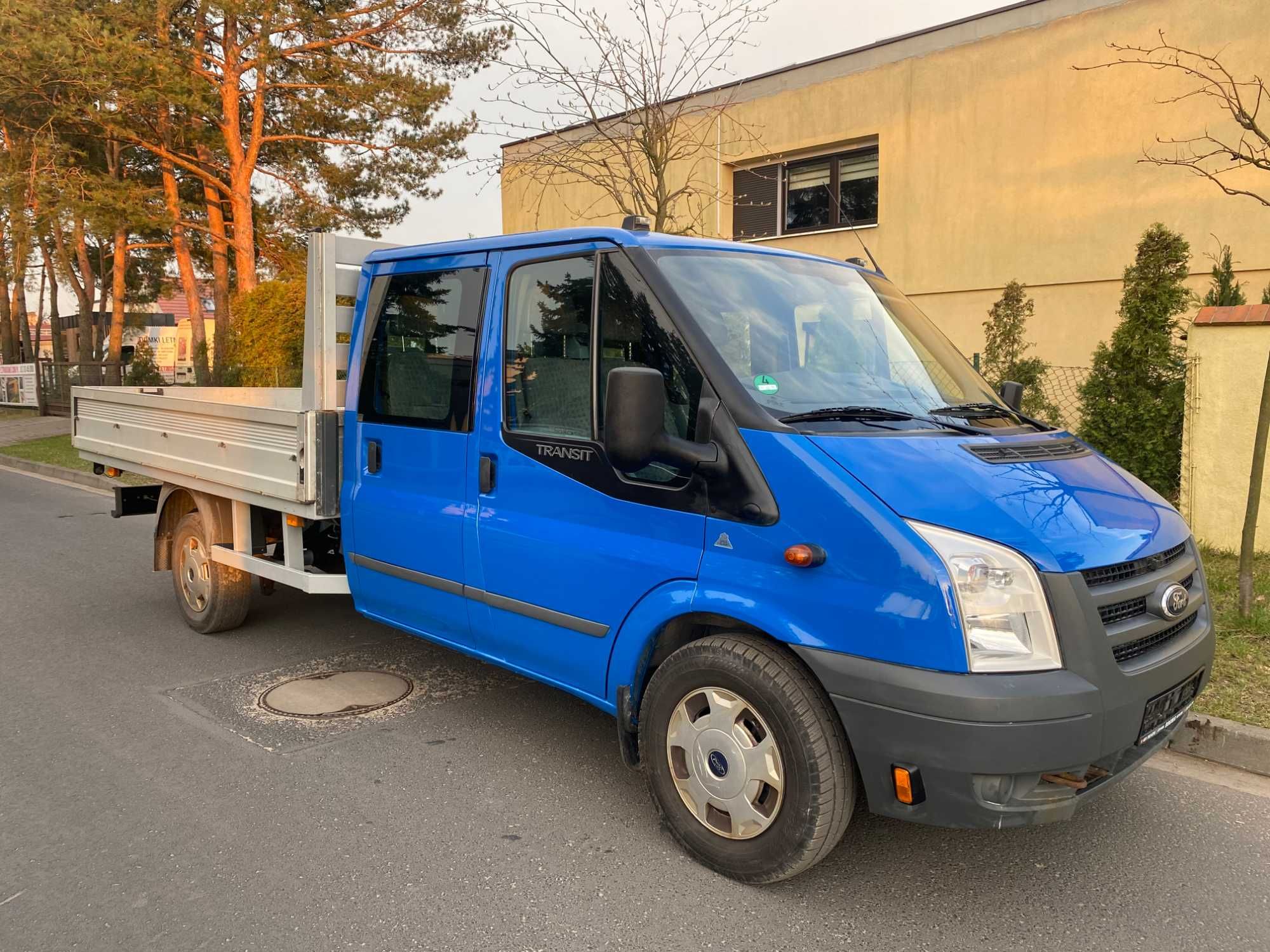 Ford Transit Doka Brygadówka 2,4 140KM klima paka 3,3m