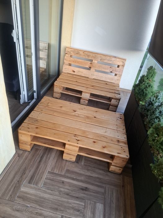 Meble ogrodowe z palet