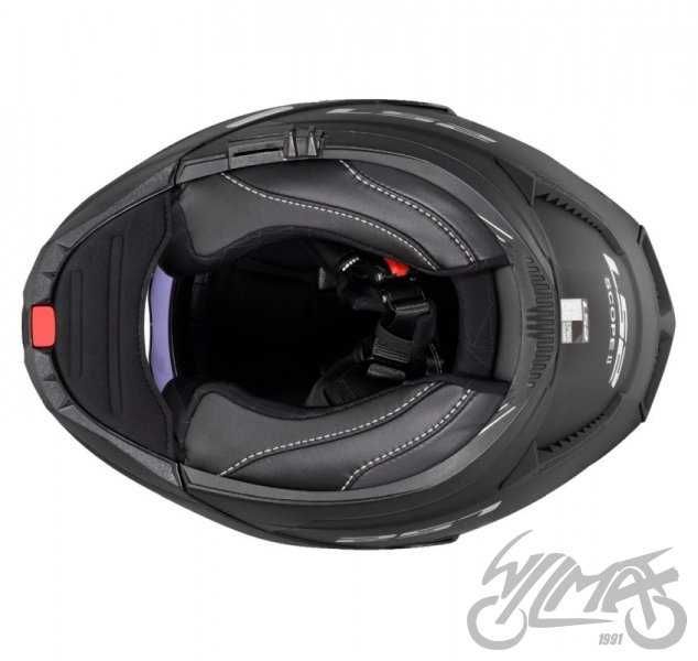 Kask szczękowy LS2 model FF902 SCOPE black mat rozmiar XL NOWY OKAZJA