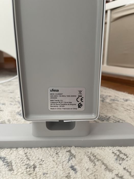 Aquecedor ufesa 2000w