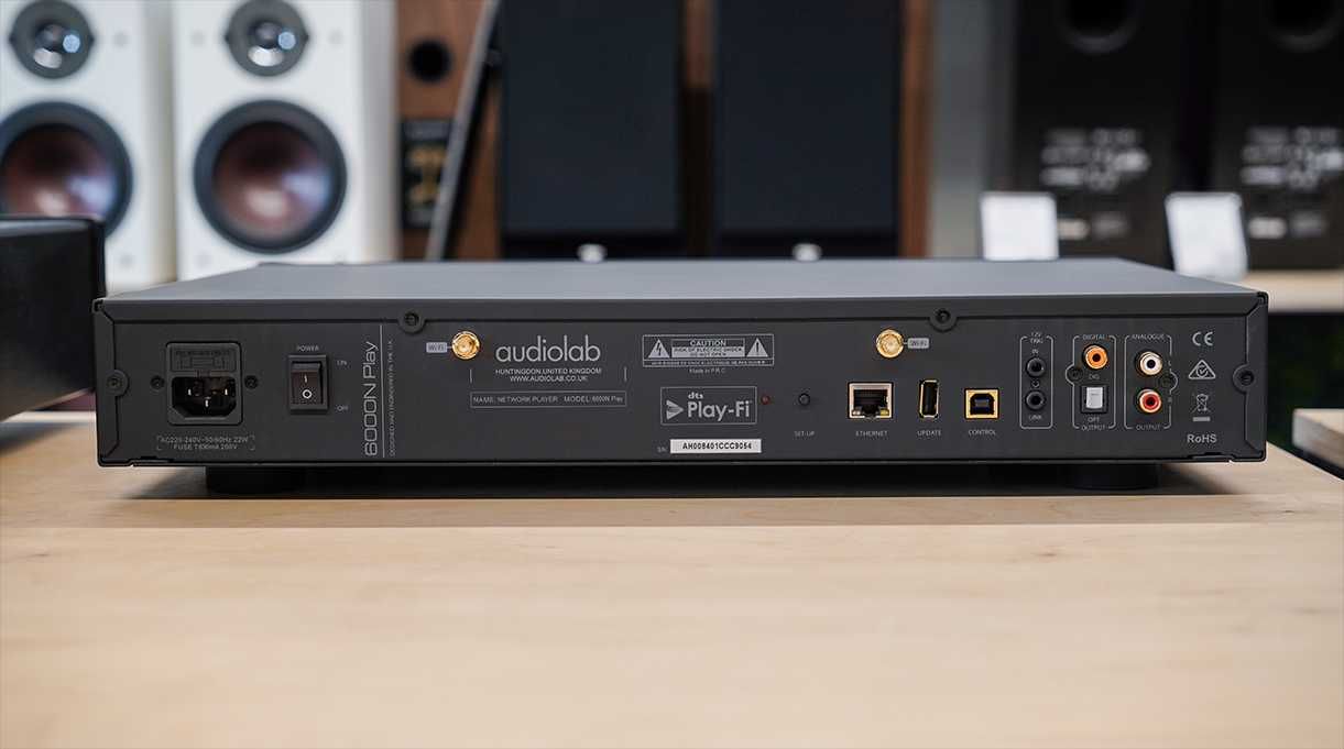 Audiolab 6000N – Odtwarzacz strumieniowy Czarny Powystawowy / Raty 0%