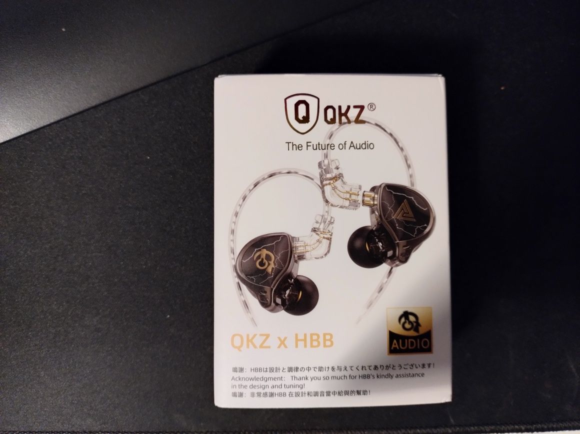 QKZ x HBB sluchawki dokanałowe IEM