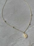 Złoty łańcuszek medalik 45 cm 14K pr. 585 Piękny Polecam !