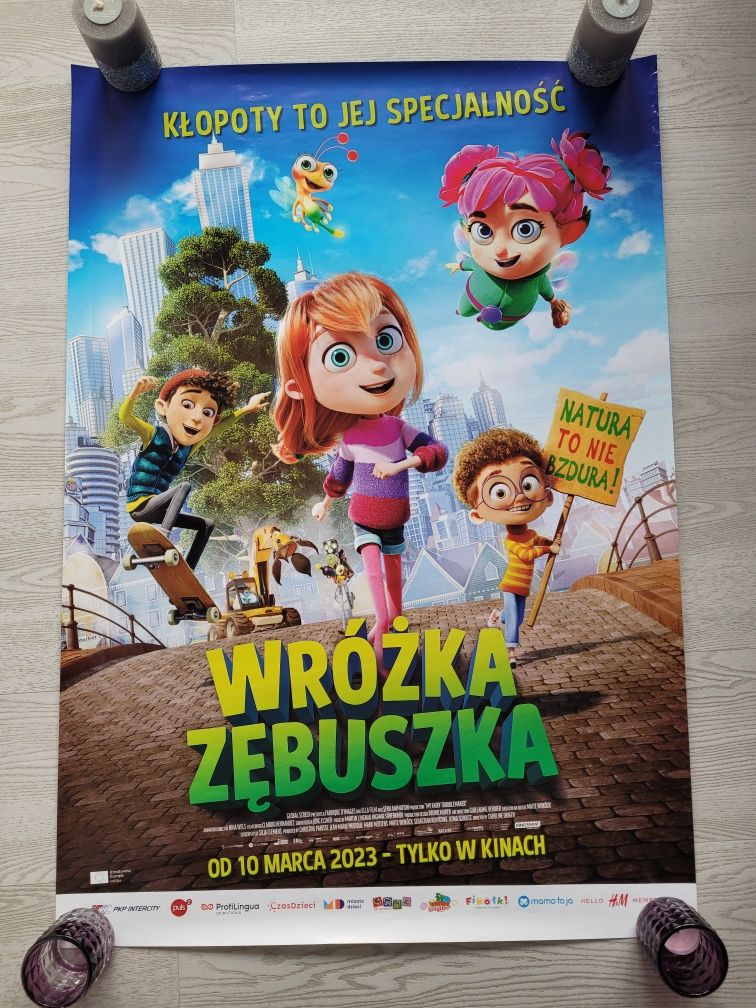 Plakat kinowy z filmu bajki Wróżka zębuszka bajka