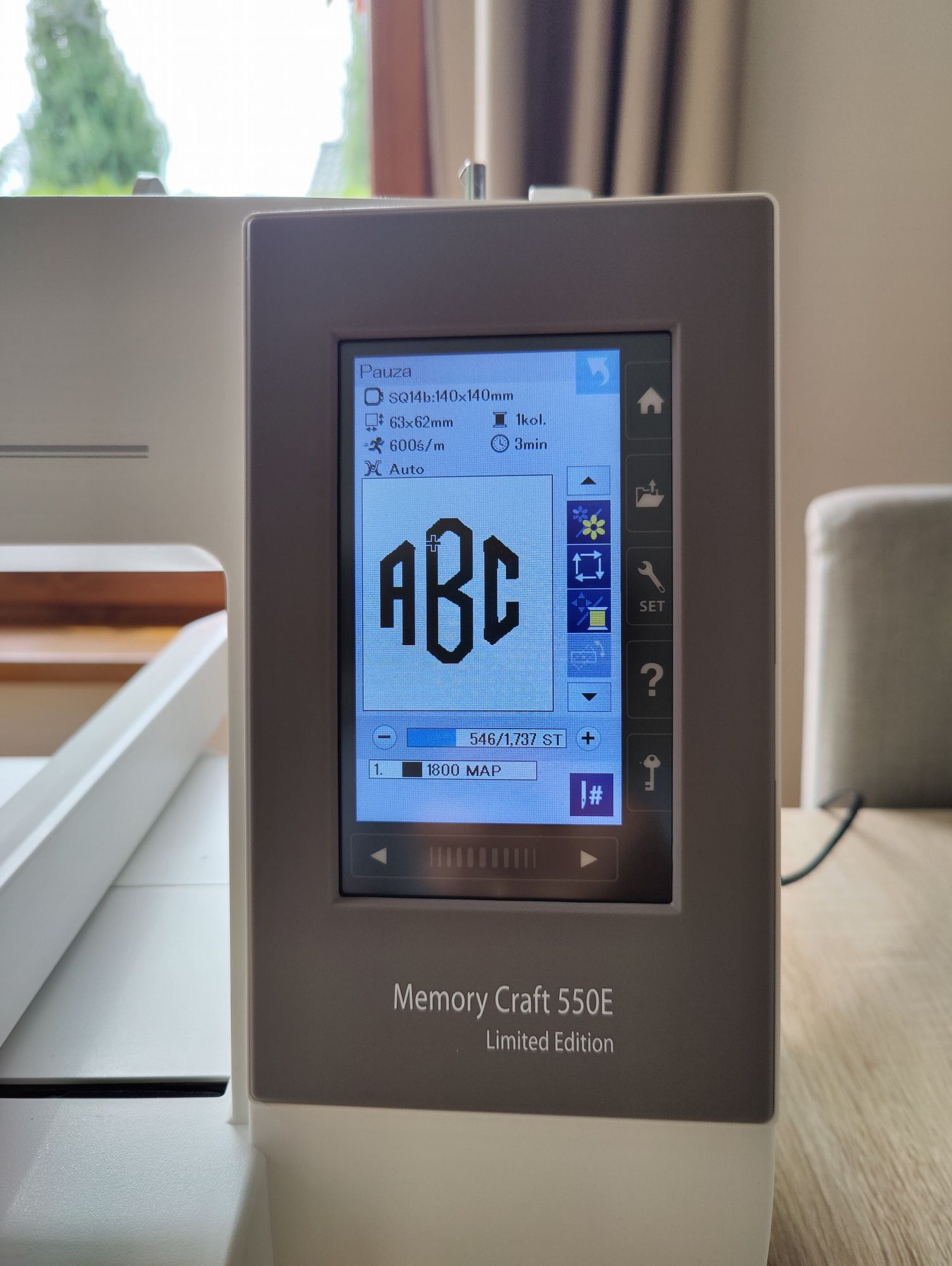HAFCIARKA Janome MC550E + PROGRAM Janome Artistic Digitizer - NOWA