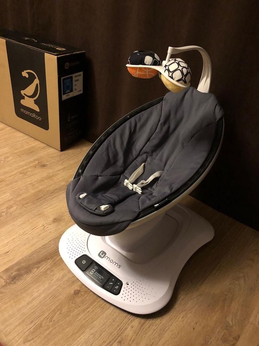 Крісло-гойдалка 4Moms MamaRoo / Dark gre