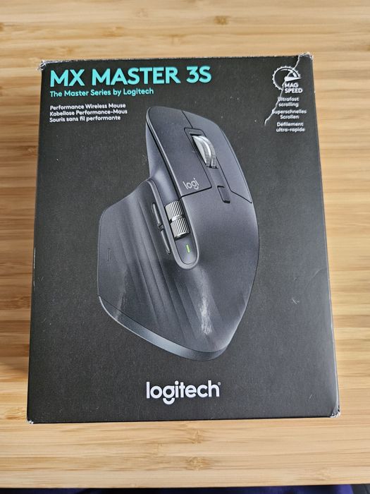 Mysz Logitech MX Master 3S Grafitowa oraz Klawiatura Logitech MX Keys