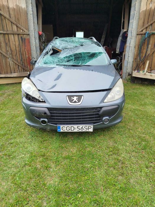 Peugeot po kolizji