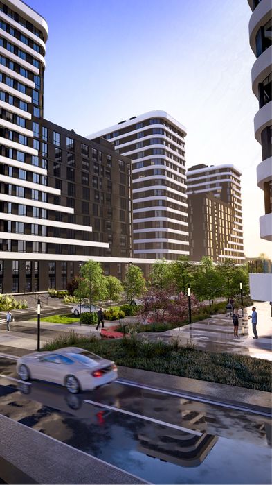 Продаж 1-кімнатної квартири з виглядом на озеро