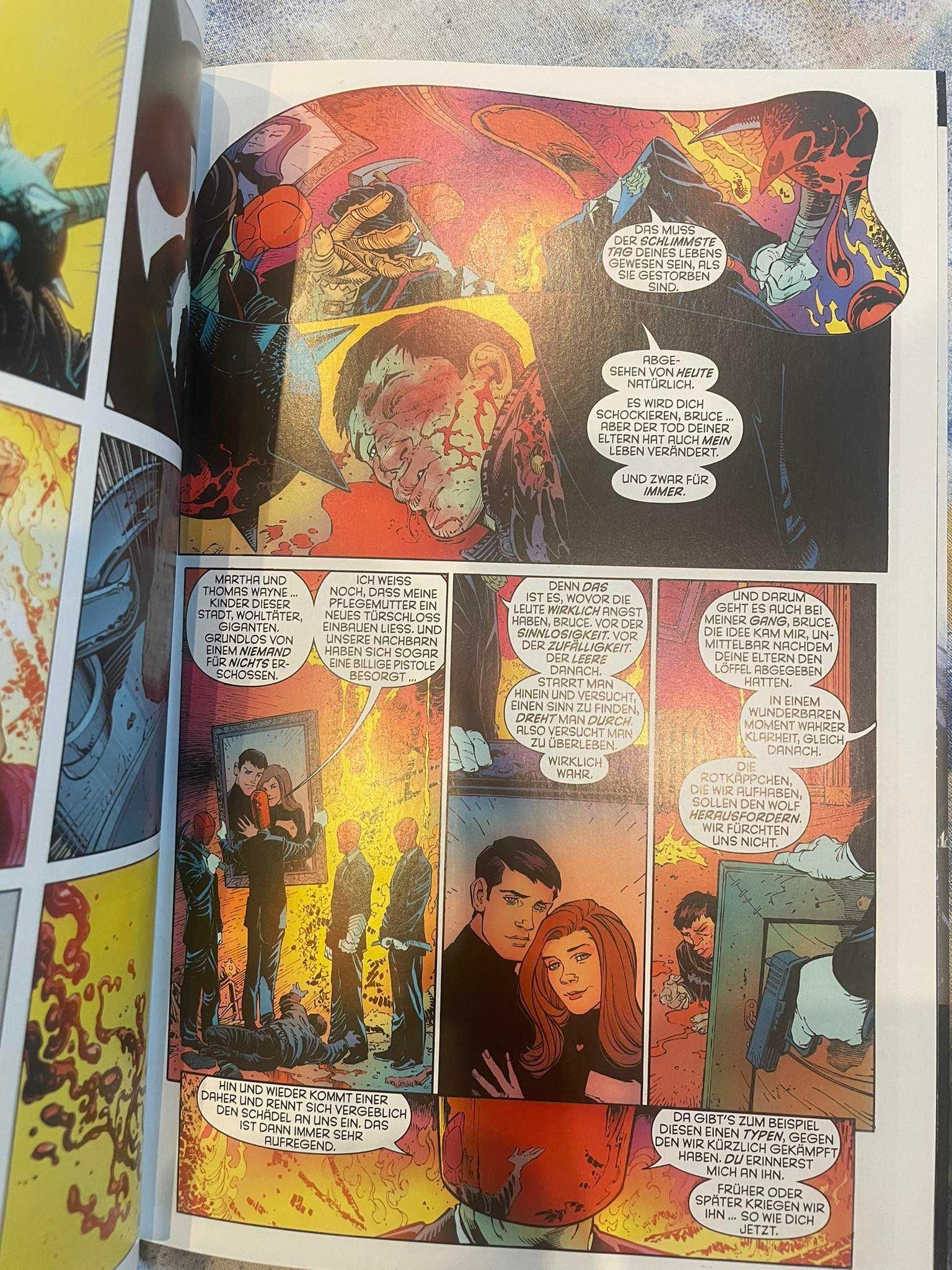 Komiks Batman Rok Zerowy Mroczne Miasto wyd.niemieckie Batman JahrNull