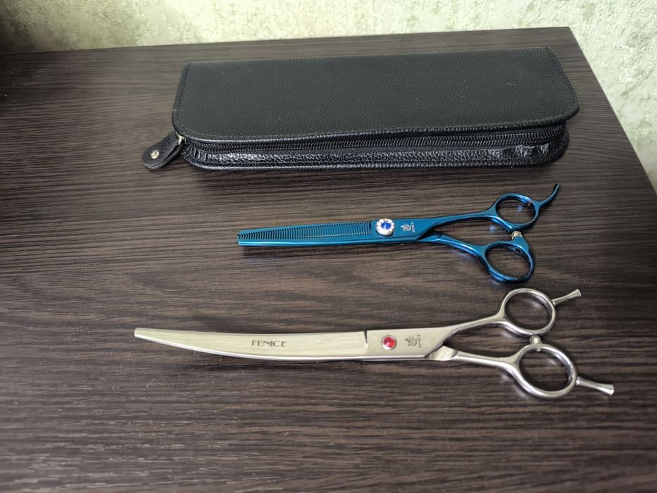 Ножиці філера/ вигнуті для грумінгу
