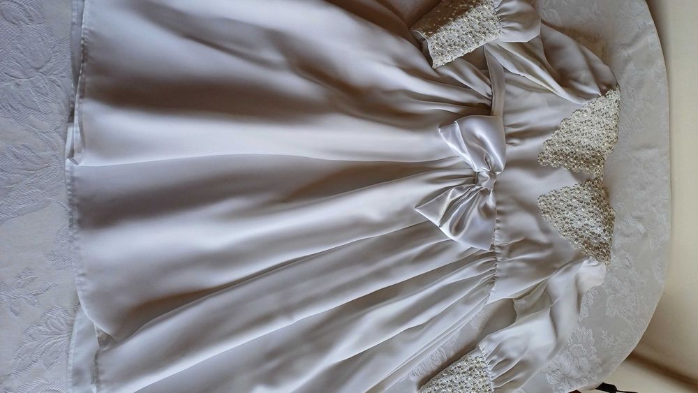 sukienka komunijna z pracowni krawieckiej