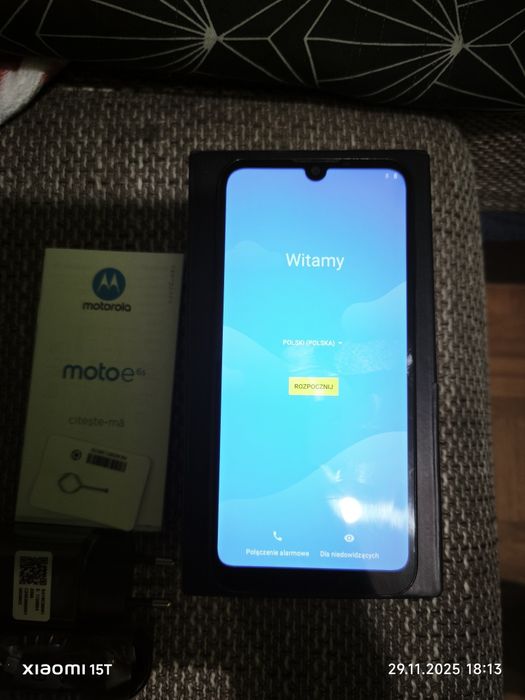 Smartfon Motorola e6s