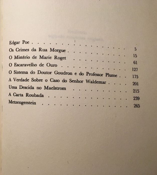 Edgar Poe: biografia + Histórias Extraordinárias (port. e francês)