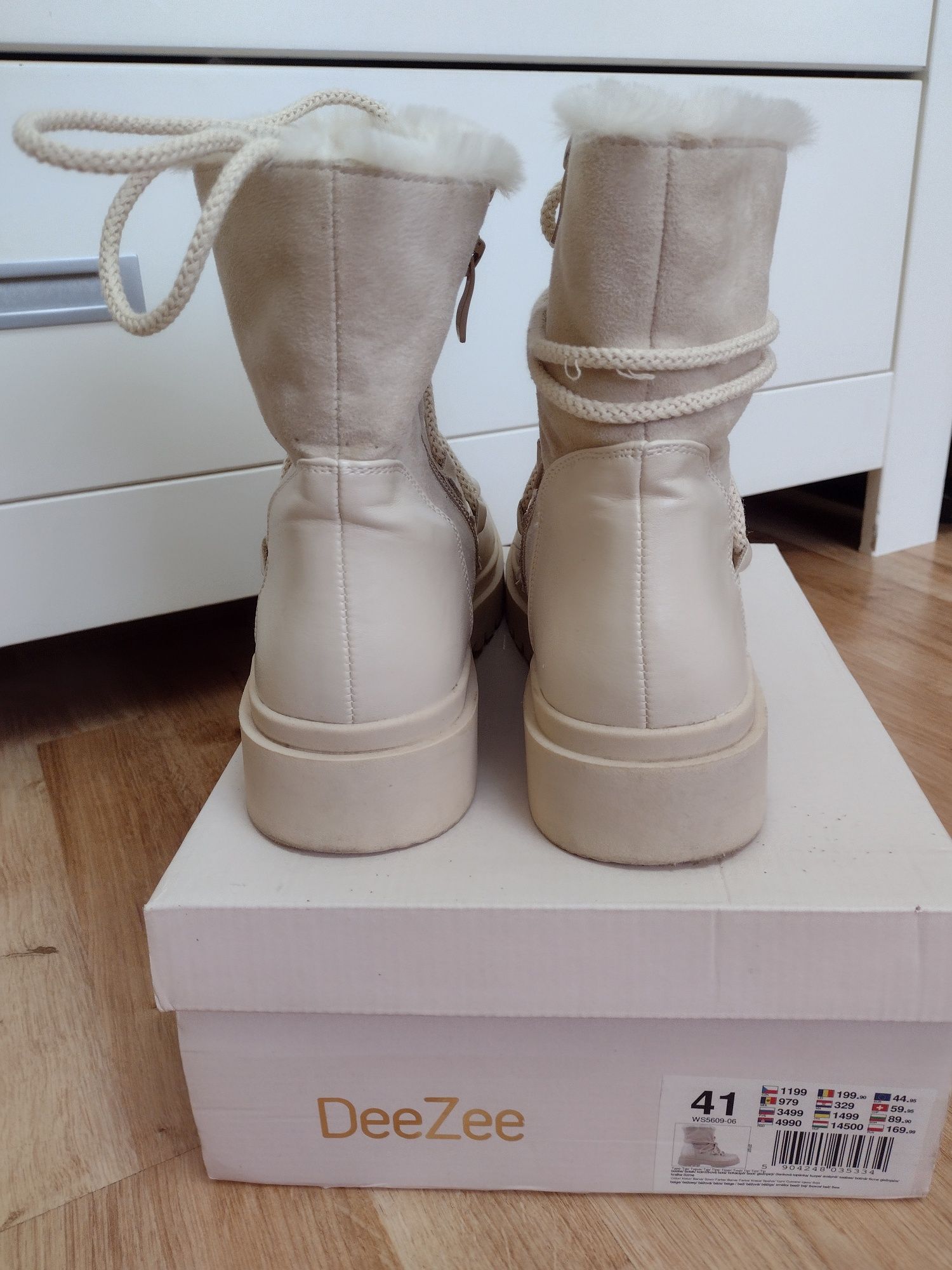 Buty trapery damskie 41