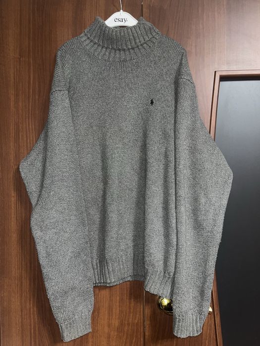 ОРИГІНАЛ ВІНТАЖ Ralph Lauren Sweater світер плотний 1/3 зіп зіпка