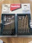 Набір біт і свердл Milwaukee,Makita,Dewalt