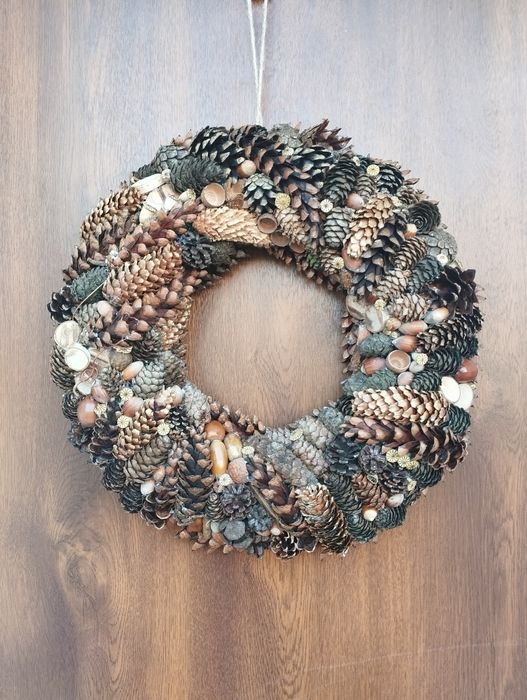 Wianek naturalny szyszki