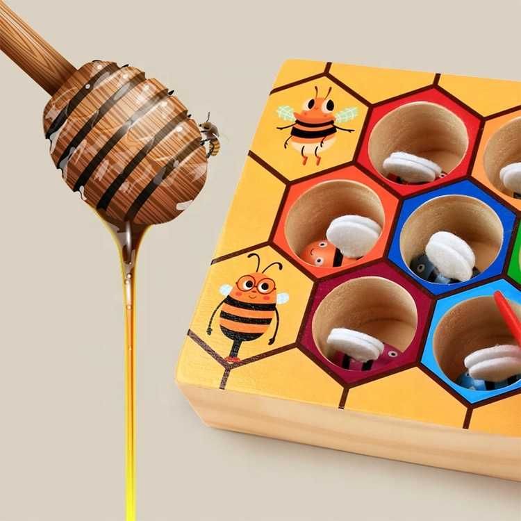 Gra PLASTER MIODU Pszczoły Pszczółki Montessori Idealny Prezent