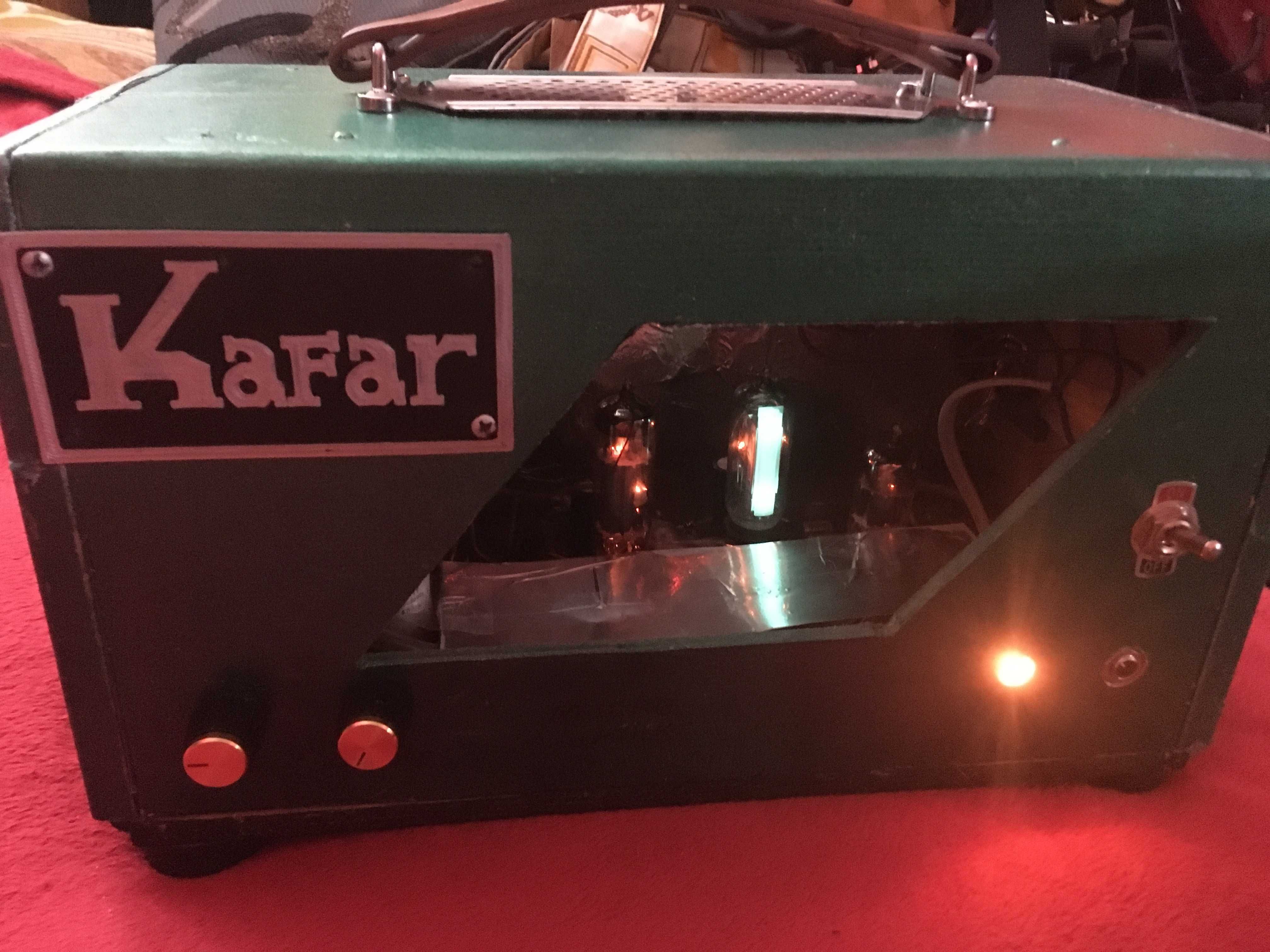 Wzmacniacz gitarowy lampowy 4W KAFAR Micro Hulk