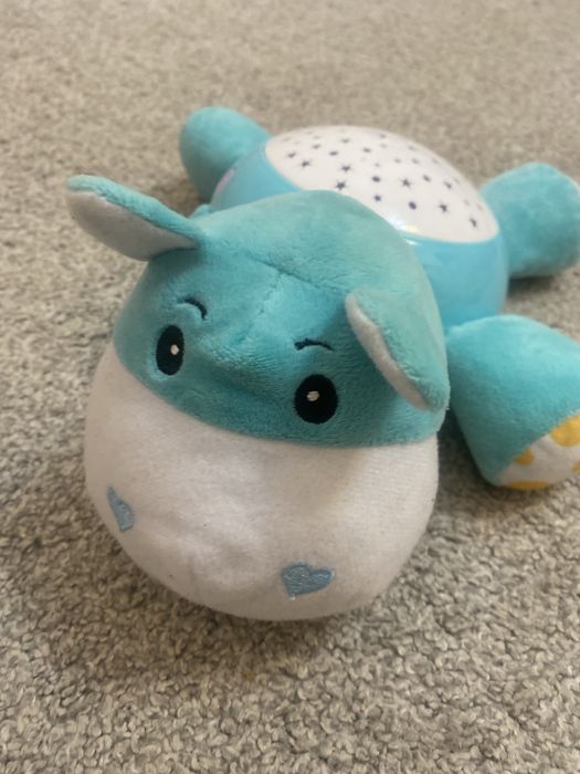 Музыкальная  мягкая Funmuch БЕГЕМОТ с проектором