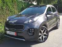 Kia Sportage 2.0 CRDI 185KM Napęd 4x4 GT--Line 100% Bezwypadkowy Full opcja