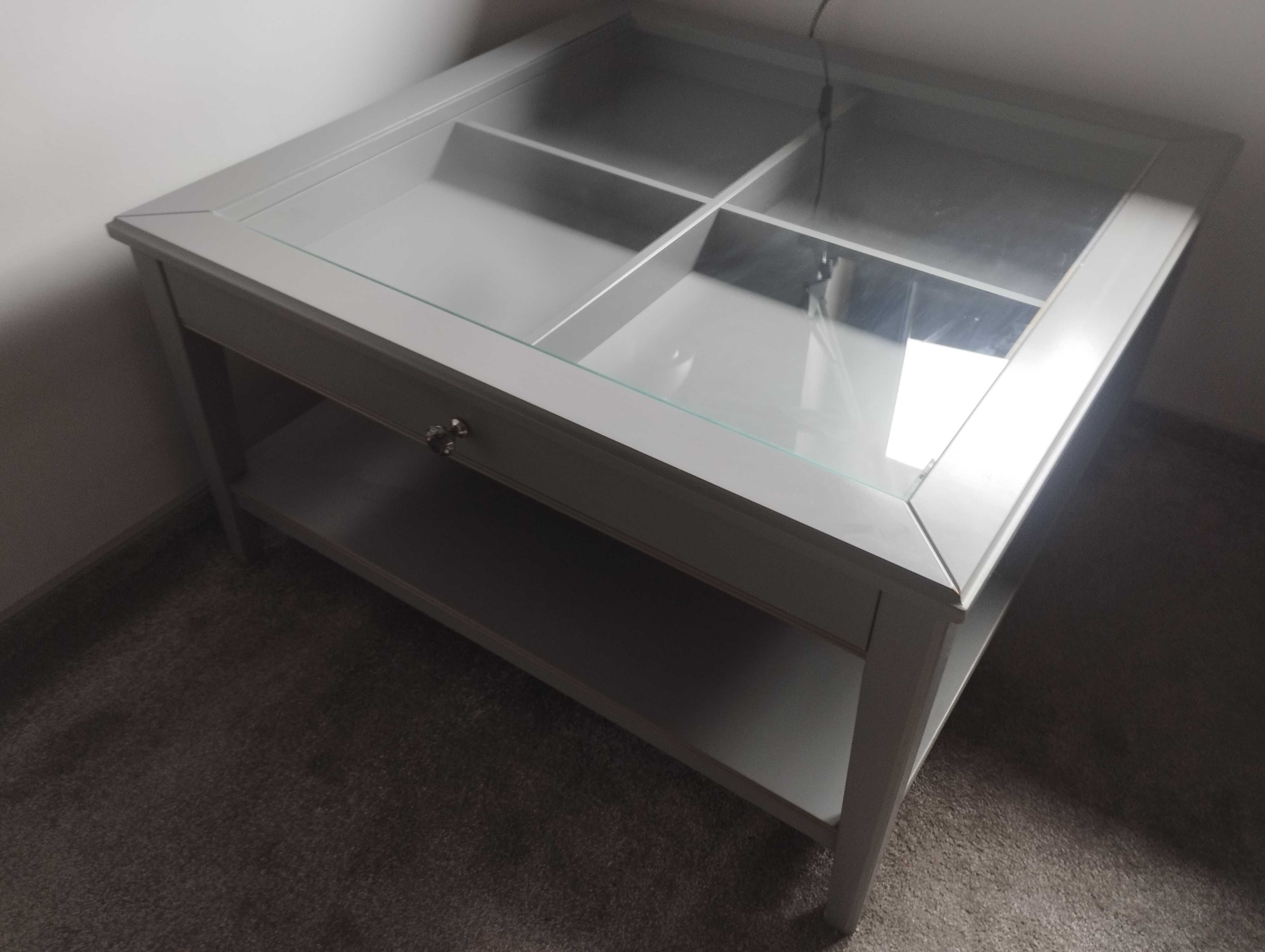 Ikea Liatorp stolik szkło