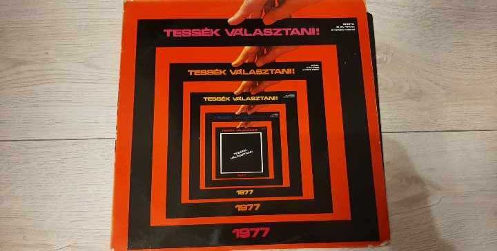 "Tessék választani" -program muzyczny 1977r - płyta winylowa