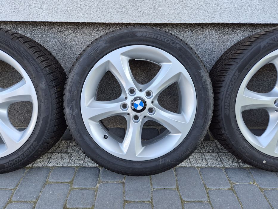 Koła BMW 205/50 R17 5x120 Felgi Opony Zimowe Hankook 7mm