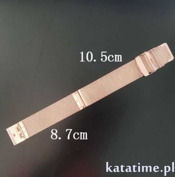 BRANSOLETKA pasek do damskiego męskiego zegarka 4 kolory mesh milanese