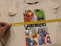 2x t-shirt chłopięcy Batman i Avengers r.98/104