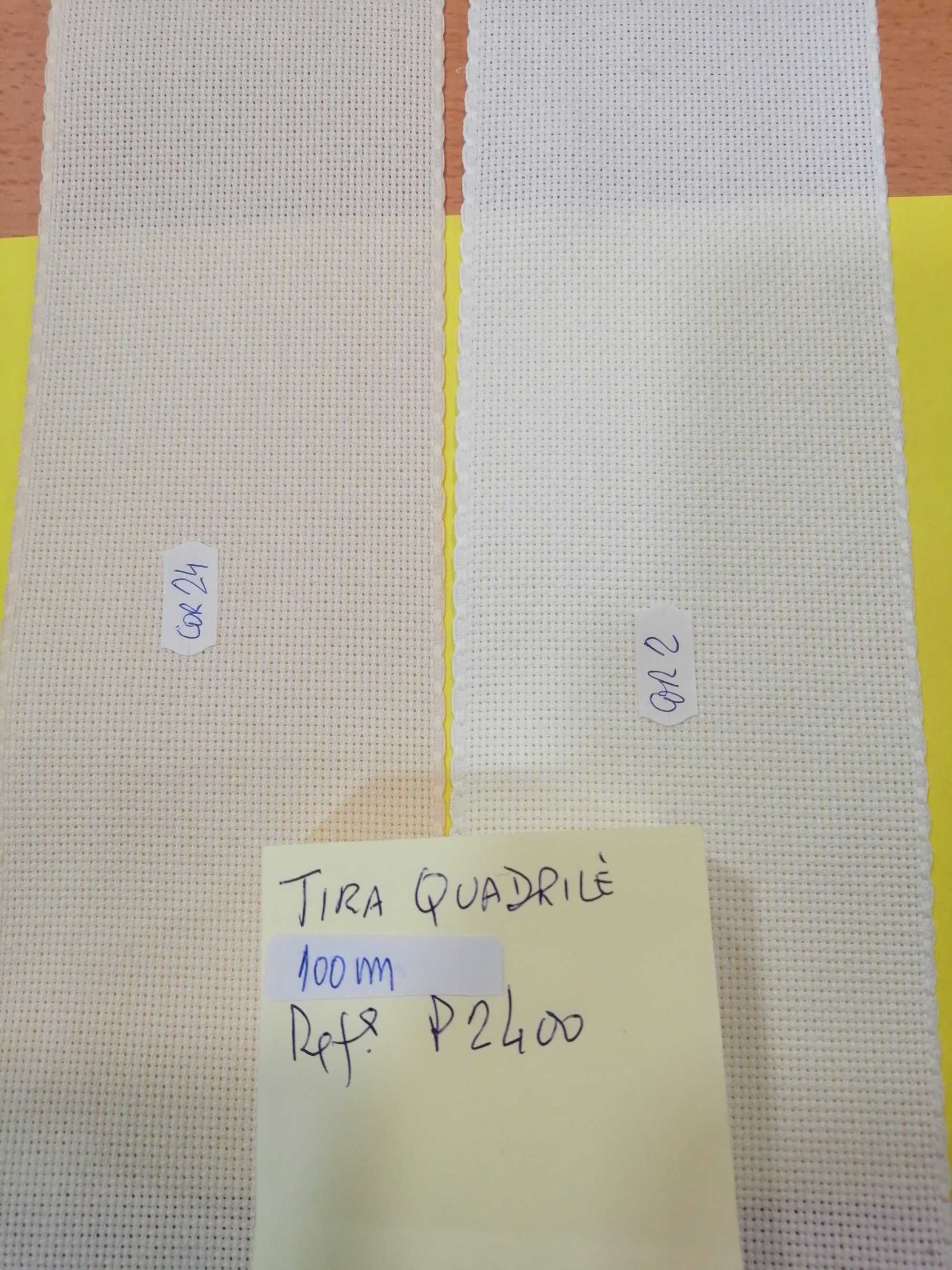 VENDE-SE 370 METROS DE FITA QUADRILÉ LARG. 30-50-70 E 100MM